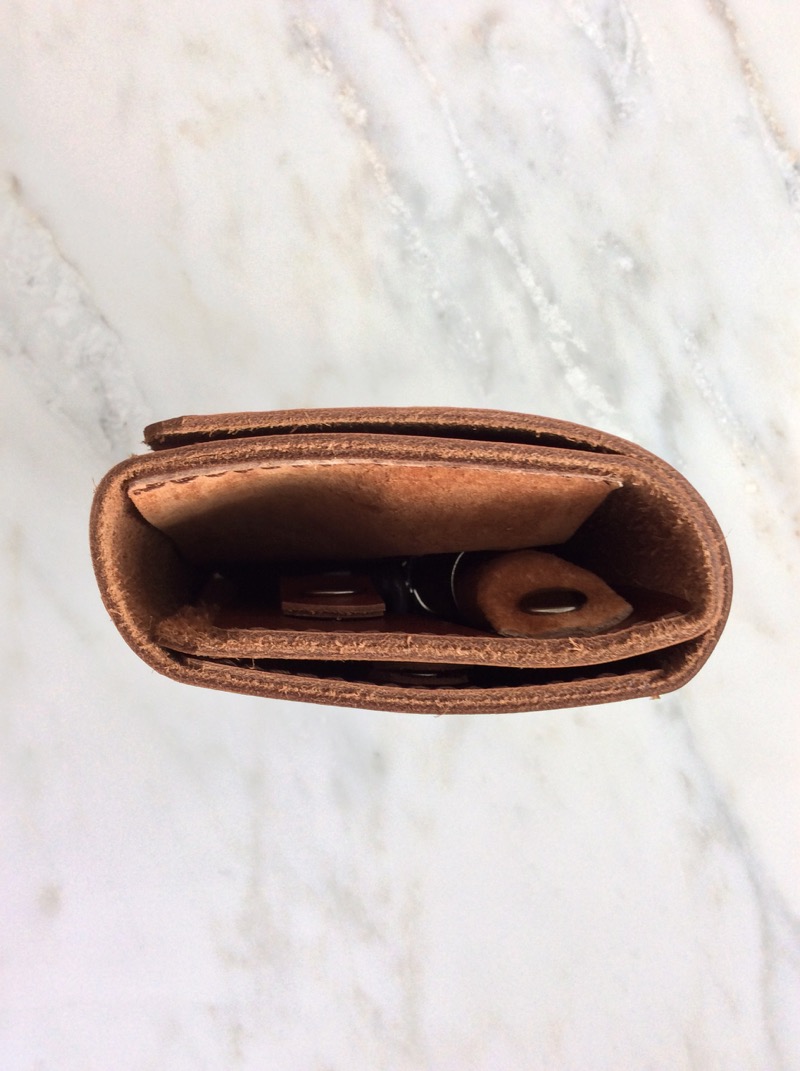 leather jewelry roll