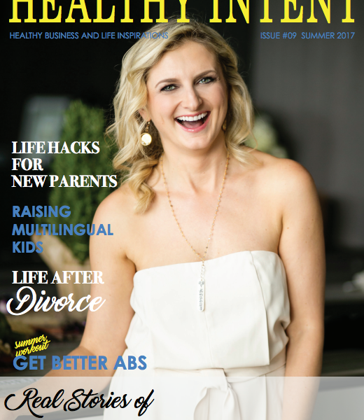 healthy intent magazine - chelsea bond jewelry cover
