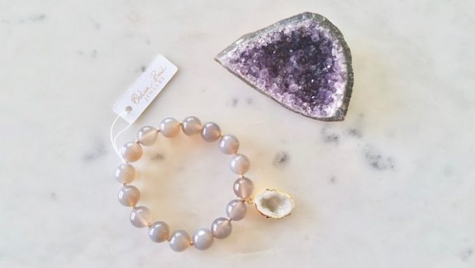 gemstone stretch bracelet