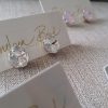 SWAROVSKI EARRING POST - SANTORINI-min