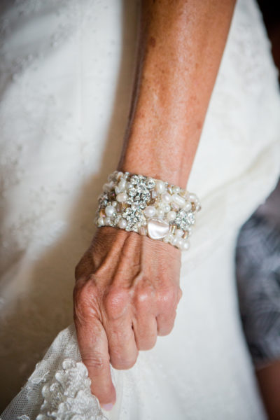 pearl wedding bracelet with pearls