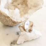 Maroma Rings, Pearl Shell bead Adjustable Rings at Chelsea Bond Jewelry