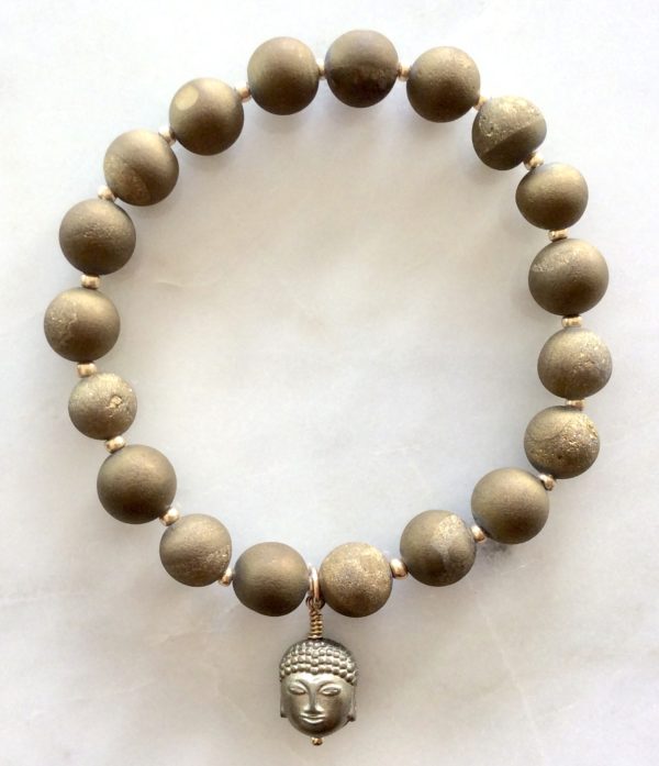 Thai Sunrise Buddha Bracelet | Stretch Bracelets : Chelsea Bond Jewelry
