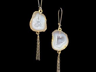 druzy earrings