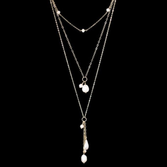 layered gold necklaces