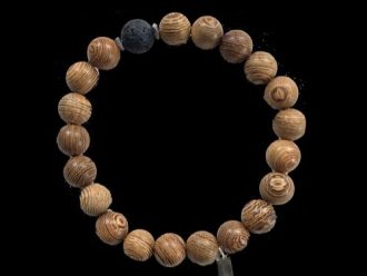 Aromatherapy bracelet for men by Chelsea Bond.