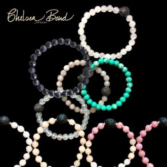 gemstone aromatherapy bracelets