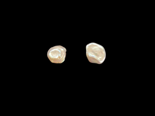 pearl post earrings