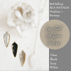 Gemstone and gold necklace