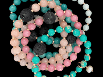 colorful gemstone bracelets
