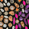 pink and purple druzies