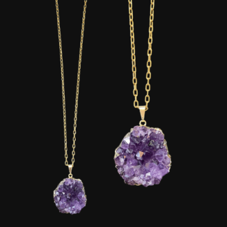 Amethyst gemstone