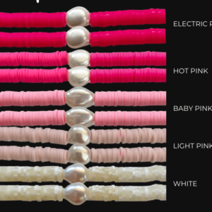 pink waterproof bracelets