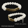 bead and brass bracelet