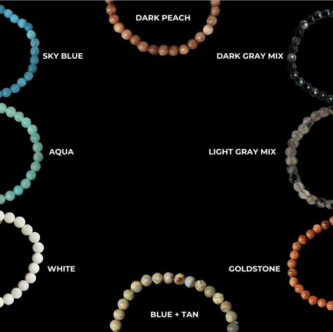 Colorful gemstone bracelet options