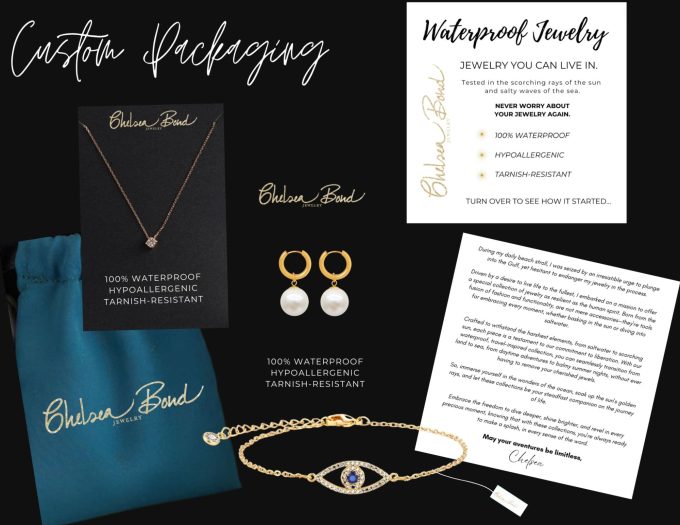 waterproof jewelry packaging-min custom packaging
