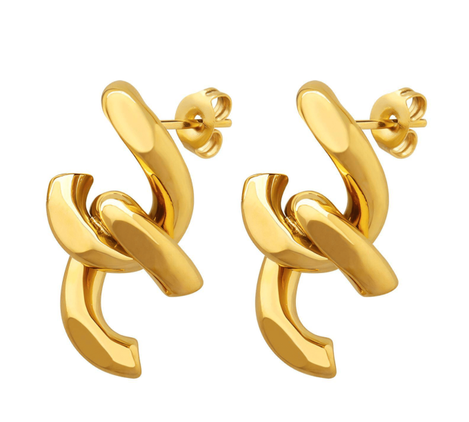 Gold Post Waterproof Earrings - Chelsea Bond Jewelry