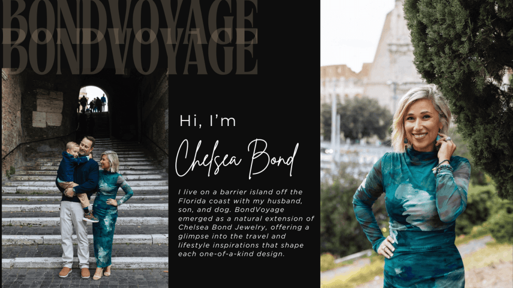 BondVoyage by Chelsea Bond photographed in Rome, Italy.