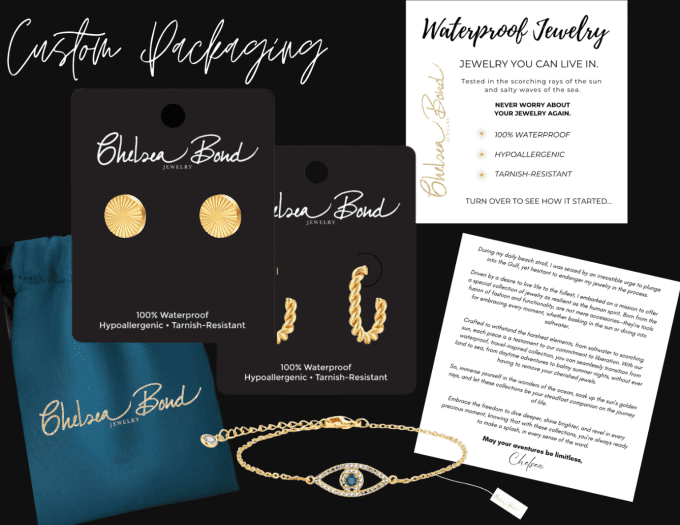 Waterproof Jewelry Packaging by Chelsea Bond.