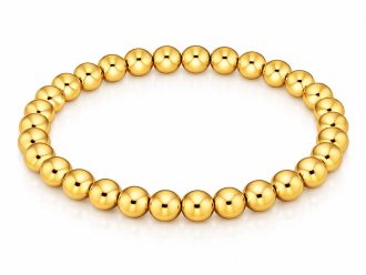 Gold Stretch Waterproof Bracelet