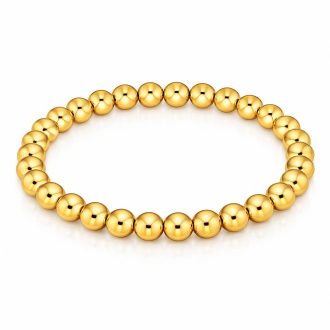 Gold Stretch Waterproof Bracelet